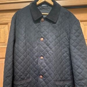 PierLuigi Della Spina Men's Quilted Jacket -- Made in Italy